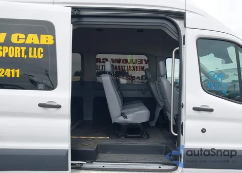 2018 Ford Transit Xl z USA, uszkodzony, nr VIN 1FBZX2XG1JKB41056